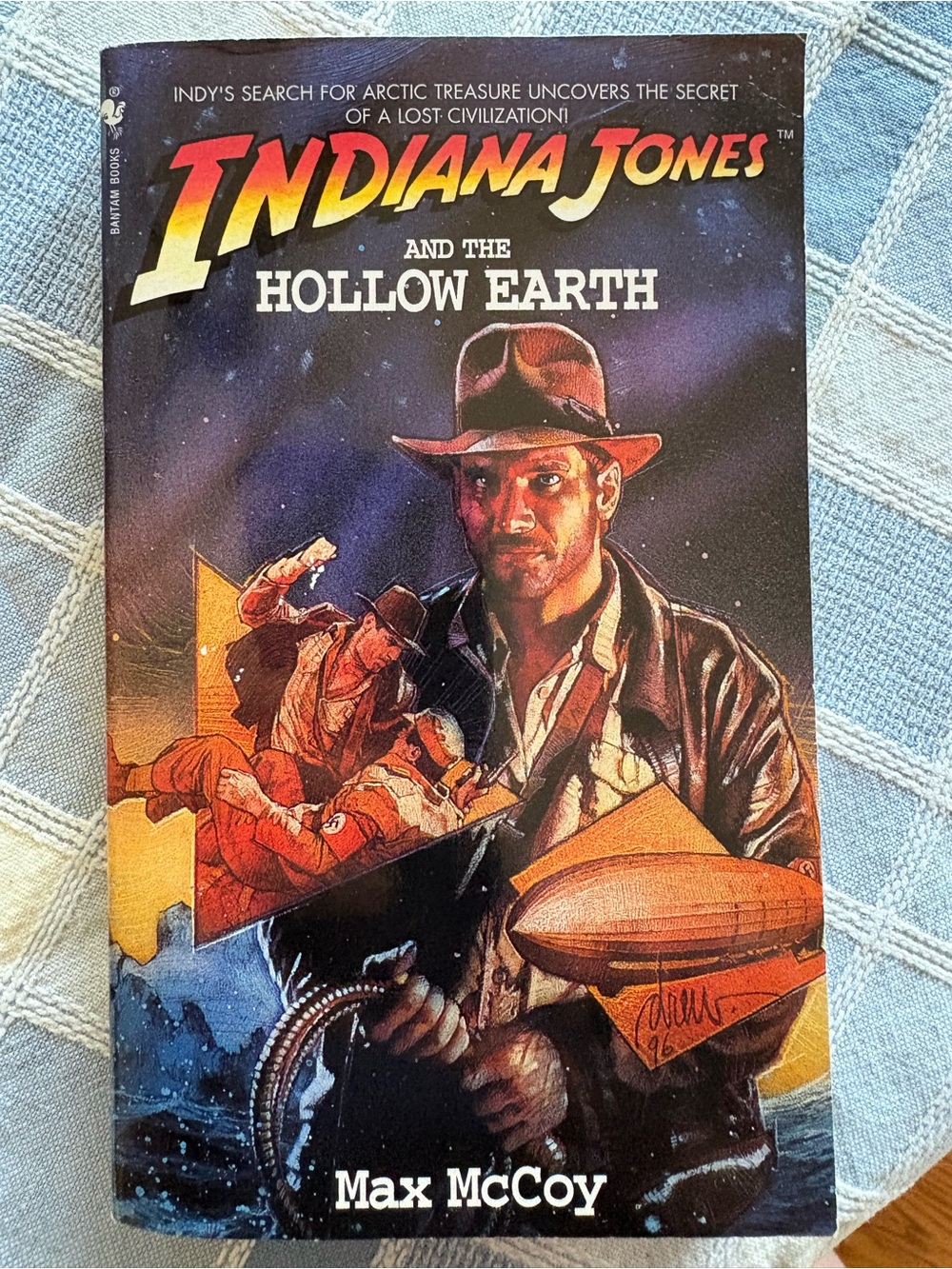 New Indiana Jones and the Hollow Earth Paperback - Max McCoy